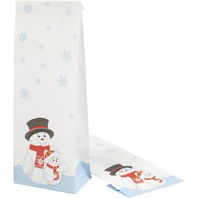 Creativ Company Zak met motief, kerstmotieven, h: 28 cm, afm 6x10 cm, 60 gr, 100 stuk/ 1 doos