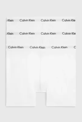 Calvin Klein 3-Pack Heren Boxershorts lang - Boxer Brief - Katoenen Onderbroek lange pijpjes