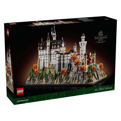 LEGO architecture 21063 slot neuschwanstein verzamelset