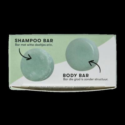 Mini shampoo & body bar aloe vera & komkommer 20 Gram
