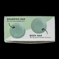 Mini shampoo & body bar aloe vera & komkommer 20 Gram