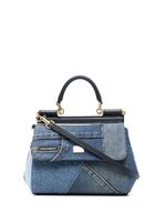 Dolce & Gabbana sac à main Sicily en jean - Bleu Dolce & Gabbana sac à main Sicily en jean - Bleu