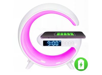 Soundlogic Ambient LED Wekker - Met Draadloos Opladen 15W - Wit