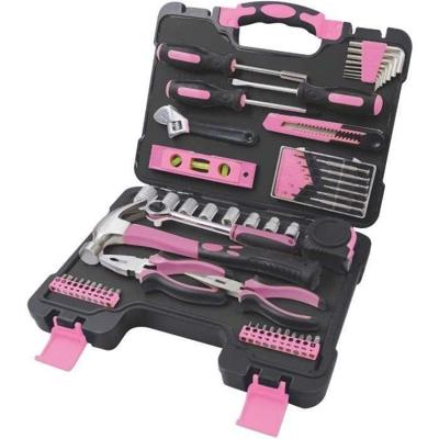 Gereedschapsset - FIELDMANN - FDG 5010-53R - 53-delig - Kleur roze - Damesgereedschap