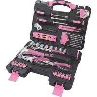 Gereedschapsset - FIELDMANN - FDG 5010-53R - 53-delig - Kleur roze - Damesgereedschap