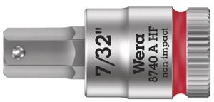 Wera 8740 A 05003387001 Inbus Dopsleutelinzetstuk 7/32 1/4 (6.3 mm)