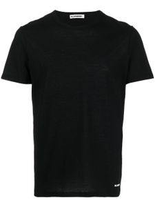 Jil Sander t-shirt en coton - Noir