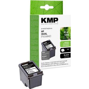 KMP Inktcartridge H168BX Compatibel vervangt HP 302XL, F6U68AE Zwart 1745,4001