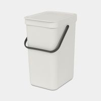 Brabantia Sort & Go Afvalemmer / Opberger 12 L - Grijs