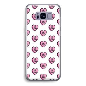 GIRL POWER: Samsung Galaxy S8 Transparant Hoesje