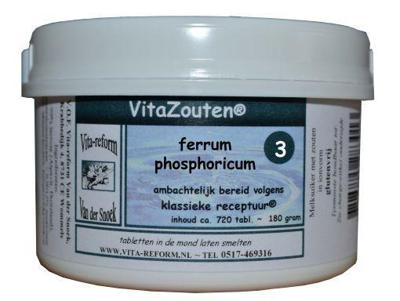 Vitazouten Ferrum phosphoricum VitaZout nr. 03 Vitazouten Ferrum phosphoricum VitaZout nr. 03