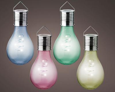 Solar bulb d8h14cm a4 Lumineo Solar Hanging Lights - Lumineo