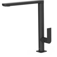 Keukenkraan Tres Loft | Opbouw | 360° Draaibaar | Mengkraan | 1-hendel | Rond | Zwart mat