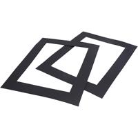Creativ Company Passepartouts, a4, afm 28,5x37 cm, 500 gr, zwart, 100 stuk/ 1 doos