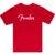 Fender Spaghetti Logo T-Shirt Dakota Red XXL