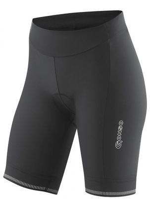 Gonso fietsbroek Sitivo-W dames polyamide zwart/groen maat 40 Gonso fietsbroek Sitivo-W dames polyamide zwart/groen maat 40