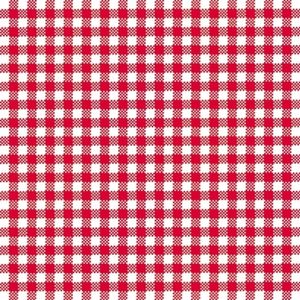 Oktoberfest Servetten geruit rood/wit 3-laags 20 stuks