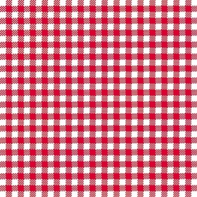 Oktoberfest Servetten geruit rood/wit 3-laags 20 stuks