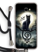 Moonlight Companions: Samsung Galaxy J4 Plus Transparant Hoesje met koord