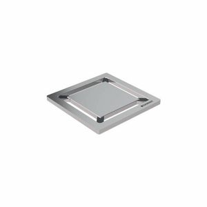 Geberit Putrooster voor Doucheput Vloer Vierkant 8x8 cm RVS