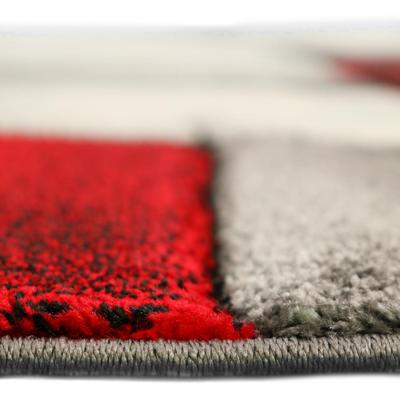 Karpet24 Brilliance Rood - Elegant Vloerkleed voor een Warme Sfeer-80 x 150 cm