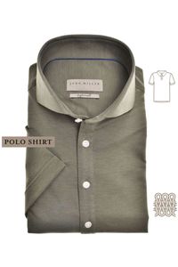 John Miller Slim Fit Polo shirt Korte mouw groen