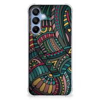 Samsung Galaxy A16 Doorzichtige Silicone Hoesje Aztec