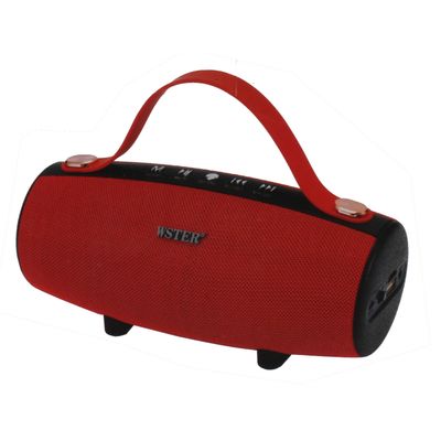 Wster Speaker Bluetooth 10w 22 Cm Polypropyleen Rood Wster Speaker Bluetooth 10w 22 Cm Polypropyleen Rood