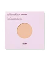 HEMA Navulling mattifying powder 24 soft beige