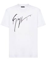 Giuseppe Zanotti t-shirt à logo - Blanc - thumbnail