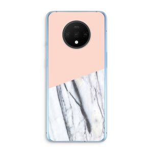 A touch of peach: OnePlus 7T Transparant Hoesje