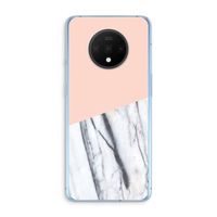A touch of peach: OnePlus 7T Transparant Hoesje