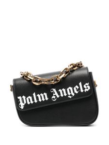 Palm Angels sac porté épaule Crash à logo imprimé - Noir