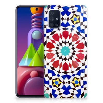 Samsung Galaxy M51 | TPU | Siliconen hoesje | Mozaïek