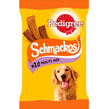 Pedigree Schmackos Vleesstrips Multi Mix Hondensnacks 20 Stuks bij Jumbo