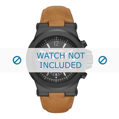 Horlogeband Michael Kors MK8512 Leder Cognac 13mm