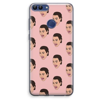 Ugly Cry Call: Huawei P Smart (2018) Transparant Hoesje