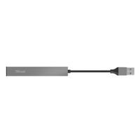 Trust Halyx Aluminium 4-Port Mini USB Hub usb-hub - thumbnail