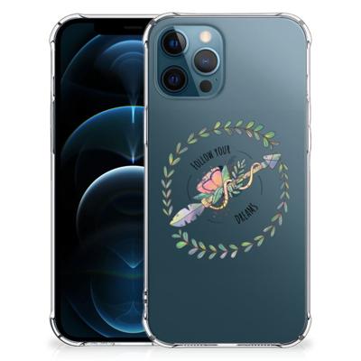 iPhone 12 | 12 Pro Stevig | Bumper Hoesje | Boho Dreams iPhone 12 | 12 Pro Stevig | Bumper Hoesje | Boho Dreams
