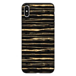 Gouden strepen: iPhone XS Max Tough Case