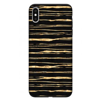 Gouden strepen: iPhone XS Max Tough Case