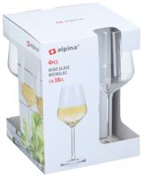 Wijnglas 380ml 4 stuks