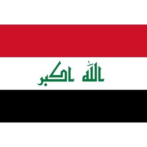 Feestartikelen Luxe vlag Irak