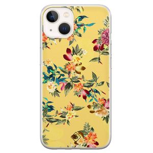 iPhone 13 mini siliconen hoesje - Floral days
