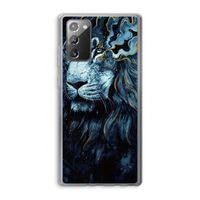 Darkness Lion: Samsung Galaxy Note 20 / Note 20 5G Transparant Hoesje