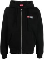 Diesel hoodie zippé S-Ginn-Hood-Div - Noir