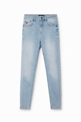 Slim fit push-up jeans - BLUE - 42
