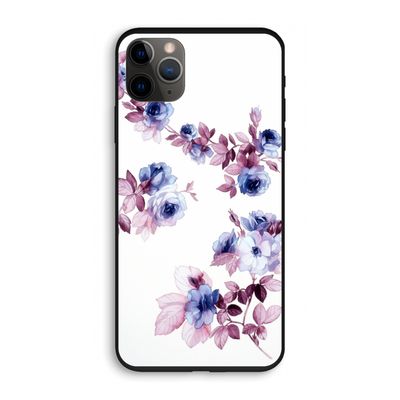 Waterverf bloemen: iPhone 11 Pro Biologisch afbreekbaar hoesje