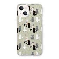 Katten: iPhone 13 Transparant Hoesje