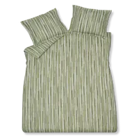 Vandyck Vandyck Morning Matcha Dekbedovertrek 2-persoons (200x200/220) smoke green